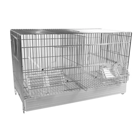 Cage Domus-Molinari 50cm Chromée 3 Cage Domus-Molinari 50cm Chromée