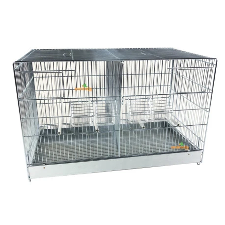 Cage Domus-Molinari 71cm Chromée 3 Cage Domus-Molinari 71cm Chromée