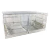 Cage Domus-Molinari 90cm Laquée En Blanc 1 Cage Domus-Molinari 90cm Laquée En Blanc -Deli Nature Magasin cage domus molinari 90cm blanche