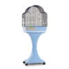 Cage Oiseaux "Aurora" Bleue Avec Support Sur Roulettes - 51x35x129cm -Deli Nature Magasin cage oiseaux aurora bleue avec support sur roulettes 51x35x129cm