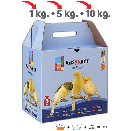 Pâtée Jaune Sèche Aux Oeufs 5Kg - Easyyem 3 Pâtée Jaune Sèche Aux Oeufs 5Kg - Easyyem