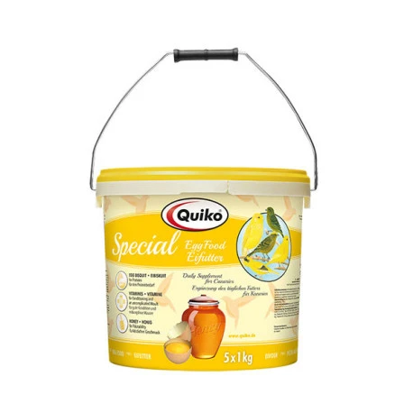 Pâtée Quiko Spécial 5kg - Pâtée Jaune Pour Canaris 3 Pâtée Quiko Spécial 5kg - Pâtée Jaune Pour Canaris
